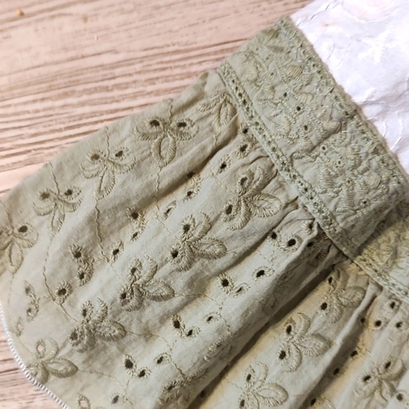 Hamsa Embroidered and Patchwork Artisan Cotton Tunic Shirt Size Medium - Picture 10 of 12